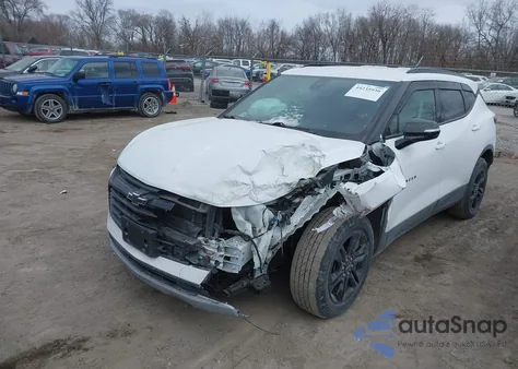 2021 Chevrolet Blazer Awd 3Lt из США, поврежденный, VIN 3GNKBJRS9MS515517